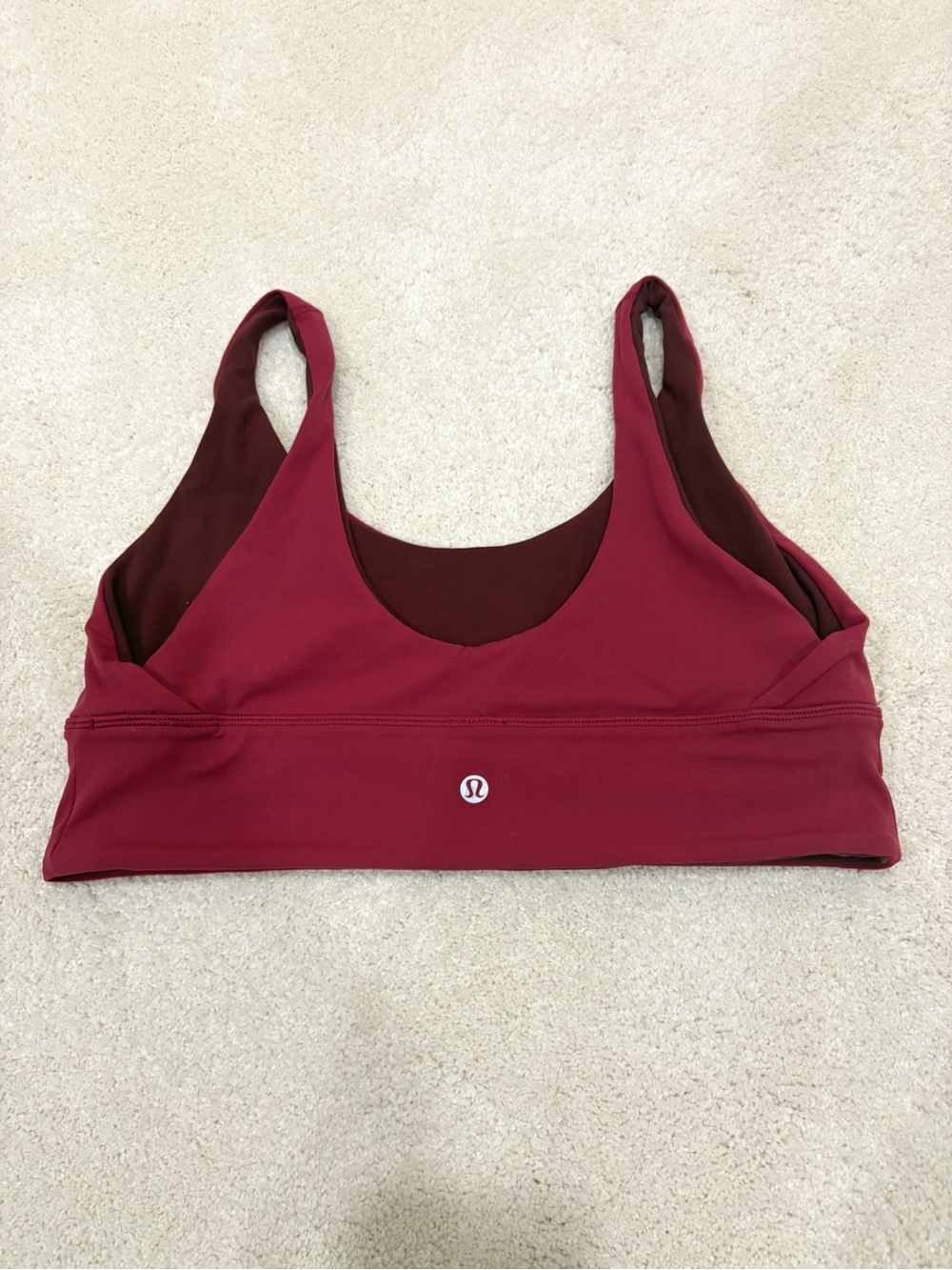 Lululemon Align Longline Reversible Bra Light Support A/B Cup Size 12 - Picture 4 of 5